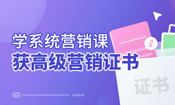 學系統(tǒng)營銷課，獲高級營銷證書
